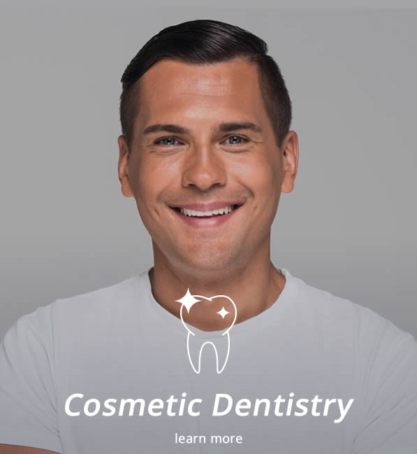 cosmetic dentistry man smiling